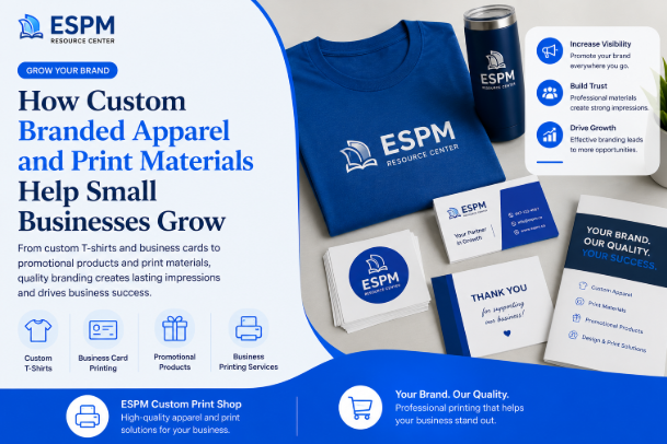 custom branded apparel espm